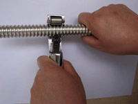 20130620121753673 - Flange Tool for Corrugated Stainless Steel Pipe -Flange tool for use in terminating stainless steel pipe. Includes hammer integrated in handle. - tools, sdhw-tools - 20130620121753673
